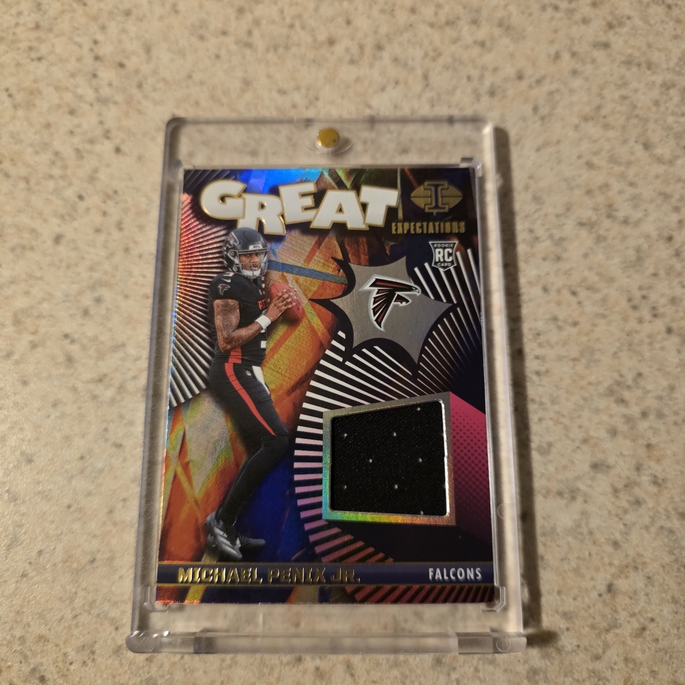 2024 Michael Penix Jr, Great Expectations Rookie Patch